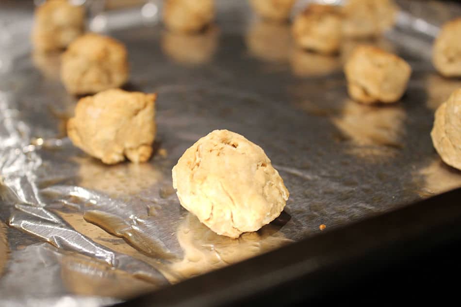 Delicious Peanut Butter Balls Dog Treat Recipe