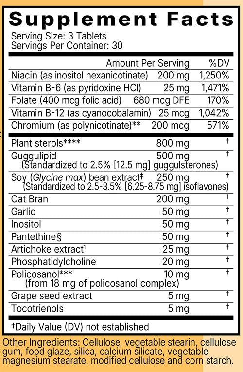 Cholesterol Support Ingredients