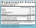 Super Omega-3 Fish Oil Ingredients