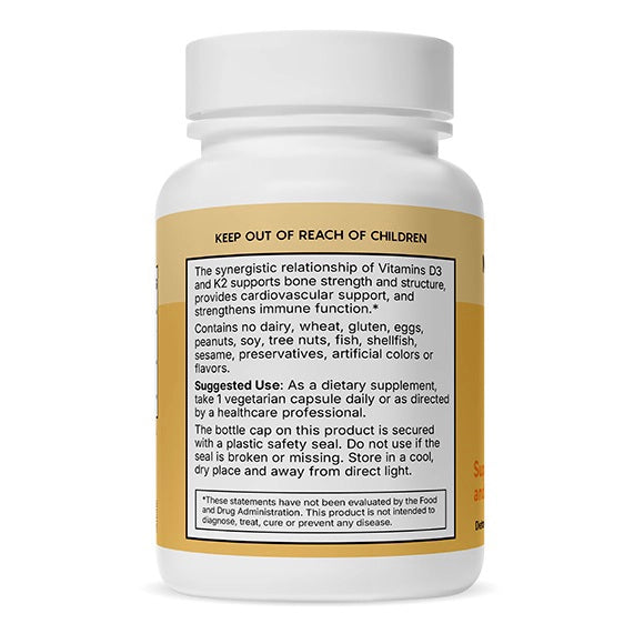 Vitamin D3 + K2: 2-Pack