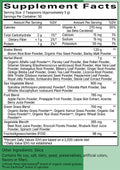 Superfood Greens Complex Ingredients
