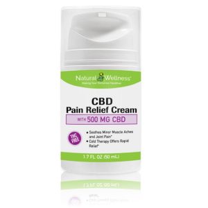 Natural Wellness CBD Pain Relief Cream