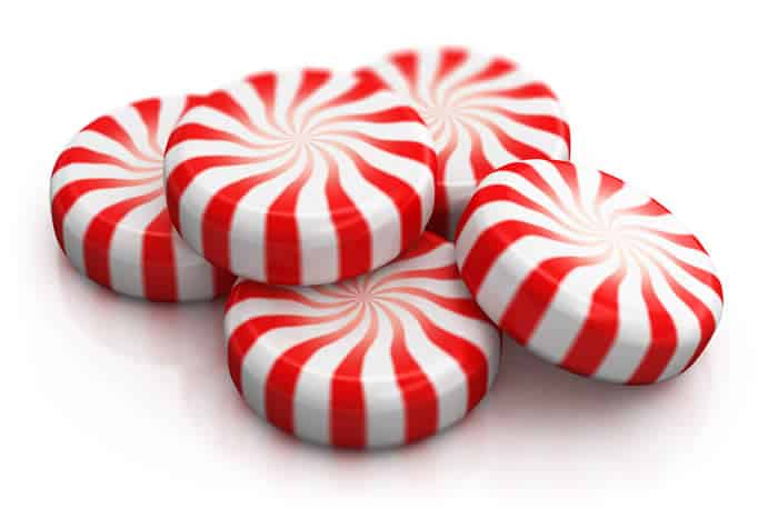 Sucking on peppermint candies can help you stop feeling nauseous.