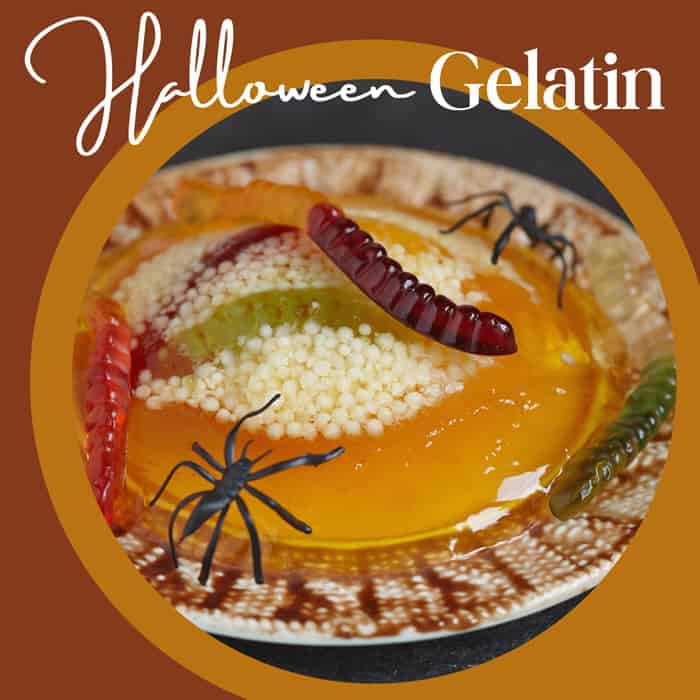 La gelatina puede ser una alternativa más saludable para un regalo de Halloween.